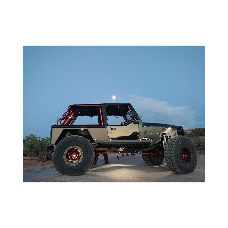 UCF TJ Full RollCage for Jeep Wrangler Cage Opt. A No Dash Plates