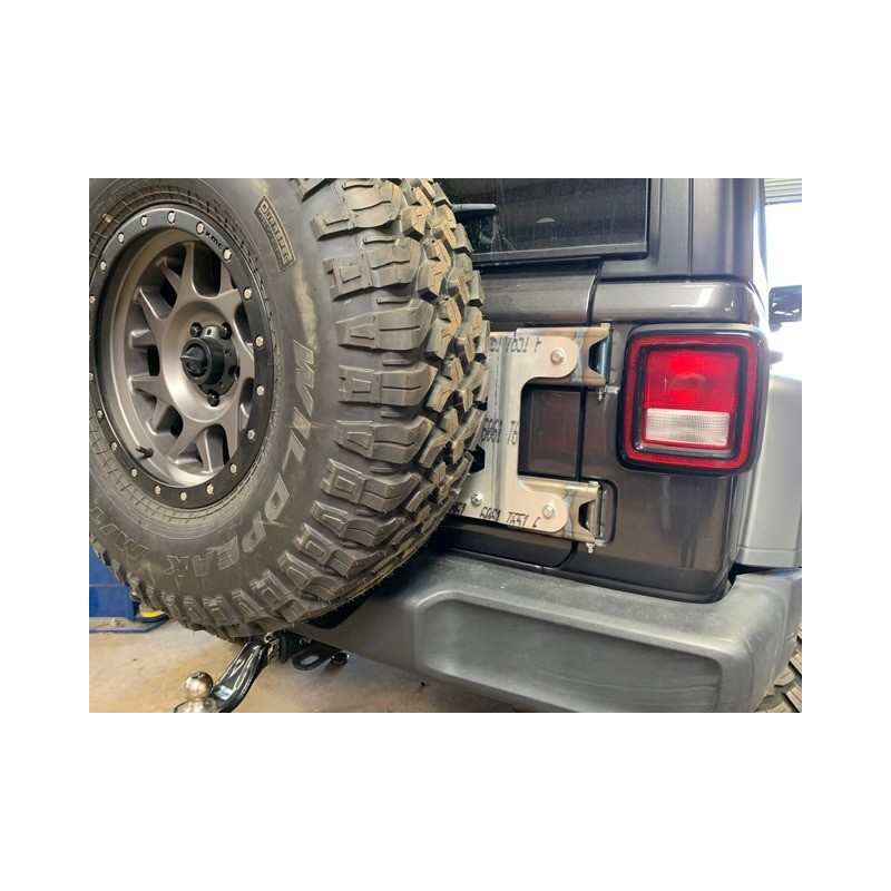 UCF Jeep JL Outer Tire Carrier Reinforcement Bracket