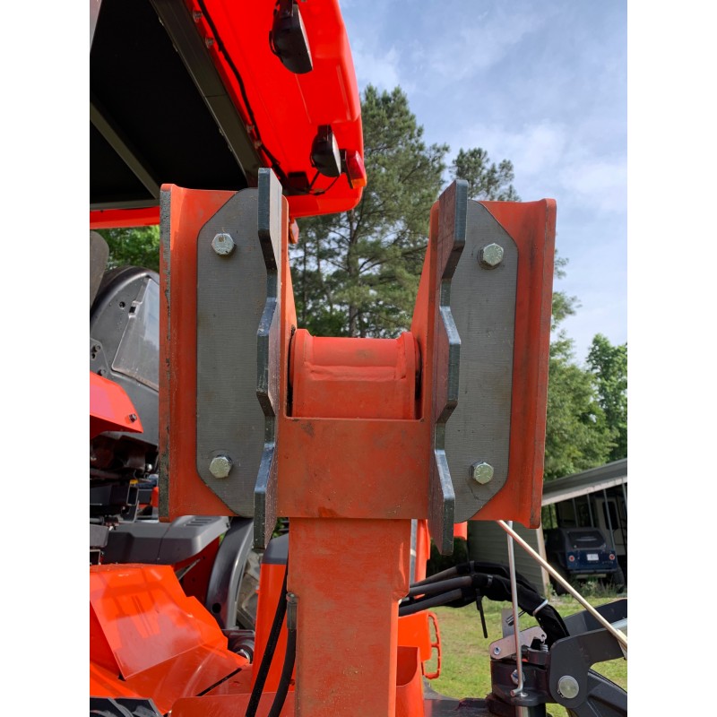 UCF Outrigger Cleats for Kubota L47 with BT1000 Backhoe