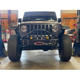 UCF Stubby Steel Front Bumper for Jeep Wrangler JK, JL & JT