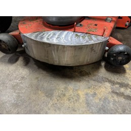 UCF Stainless Mulching Cover for Husqvarna ClearCut Deck & Others - Installed