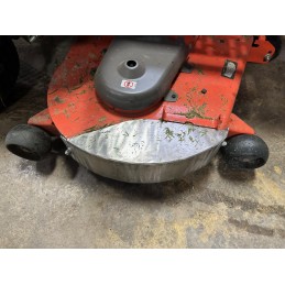UCF Stainless Mulching Cover for Husqvarna ClearCut Deck & Others - Installed