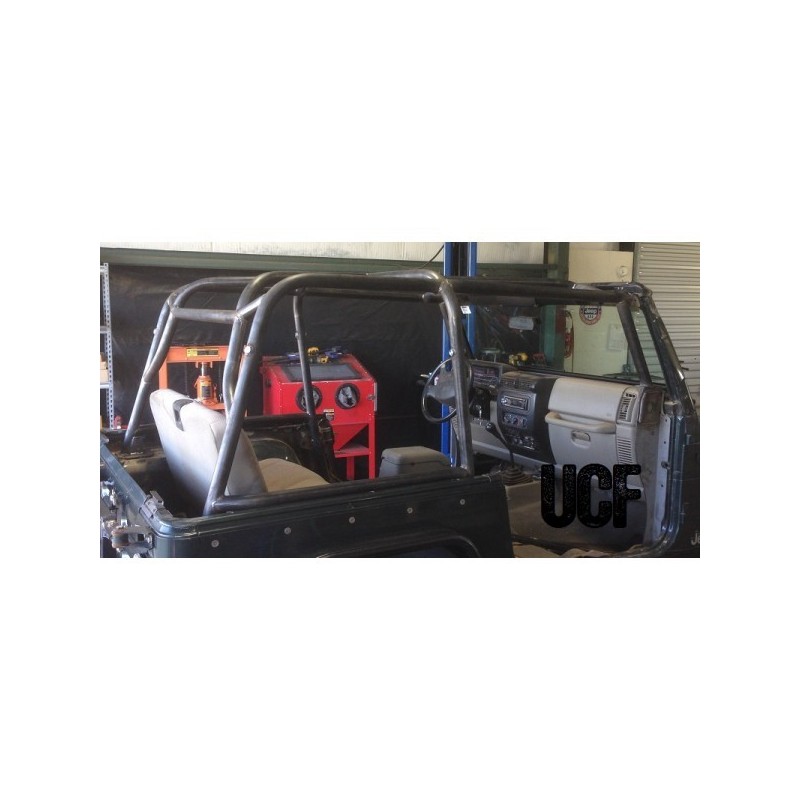 UCF TJ Full RollCage for Jeep Wrangler (No Adult RearPassengers)