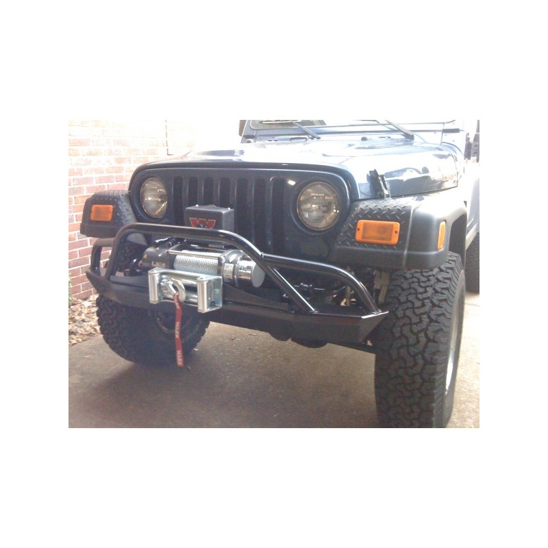 UCF Carbon Steel Winch Plate for Jeep TJ