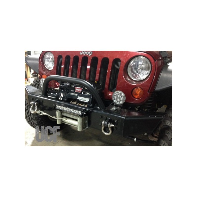 UCF Single Row LED Light Bar Mount for Winch Fairleads