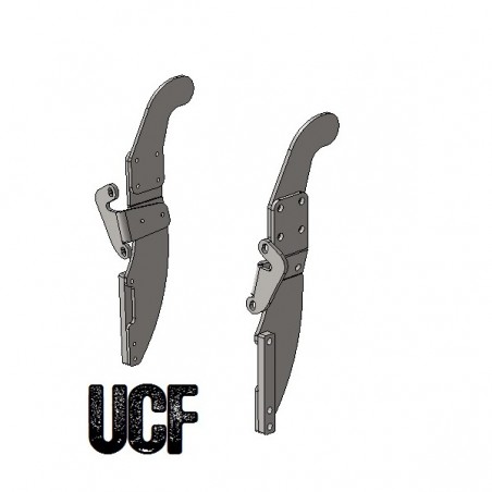 UCF JK 2-Door & Unlimited Roll-Cage Dash Mounts
