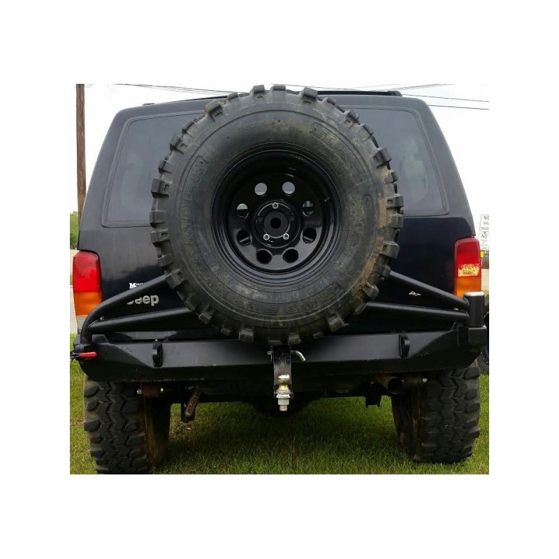 UCF Steel Rear Bumper & Tire Carrier for Jeep XJ